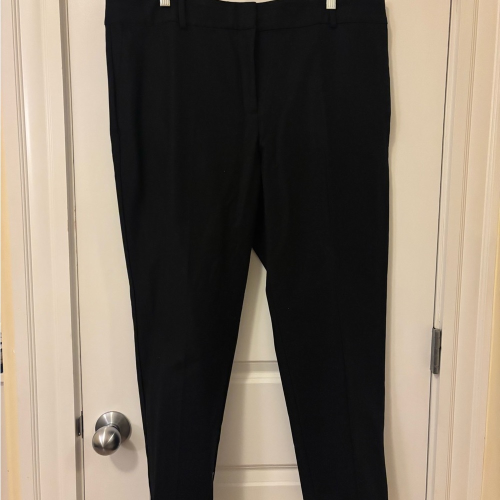 Ann Taylor Black Ankle Pants - Picture 2 of 4